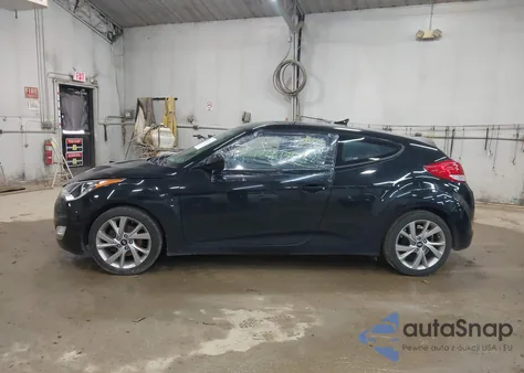 2017 Hyundai Veloster from USA, damaged, VIN KMHTC6AD4HU307583